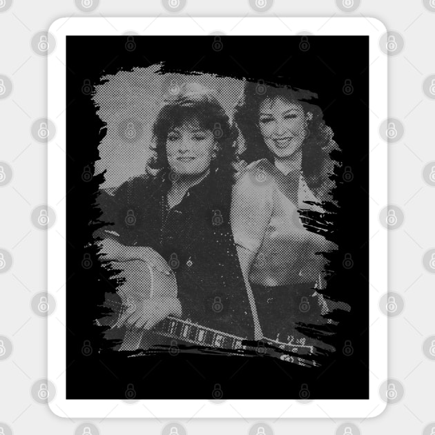 The Judds // Retro poster Sticker by Degiab